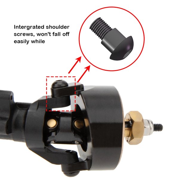 画像6: MEUS RACING 5mmナイロンISO V2 SCX24アクスル（3セクションCVD付き）Axial 1/24 SCX24 RCクローラー用 S201005010122912616 (6)