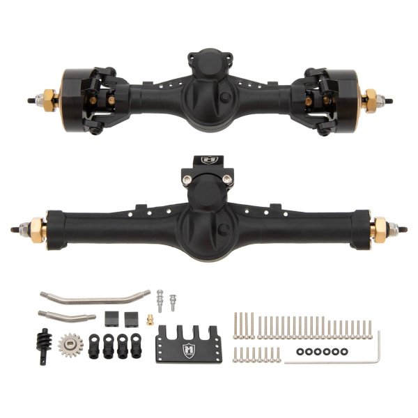 画像9: MEUS RACING 5mmナイロンISO V2 SCX24アクスル（3セクションCVD付き）Axial 1/24 SCX24 RCクローラー用 S201005010122912616 (9)