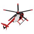 画像8: 2 バッテリー Rc 時代 c189 md500 2.4 グラム 4ch uav 1:28 固定高さシングルブレードフライバーレスオプティカルフローローカリゼーション付き rc ヘリコプター rtf S221995135 (8)