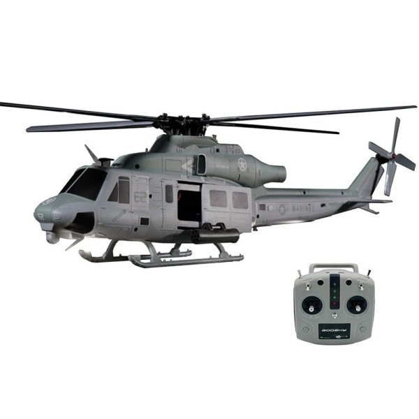 画像1: Goosky e2 1:35 uh-1yスケール 2.4G 6ch デュアルブラシレスダイレクトドライブモーター RC ヘリコプター bnf/rtf GTSフライトコントロールシステム付き S222019934 (1)
