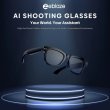 画像3: 【世界初公開】Zeblaze Eyewear AIスマートシューティンググラス 5MP 1080pカメラ chatgpt-4o 強化オープンイヤースピーカー 32GBストレージ 14時間バッテリー駆動 多言語対応 IPX4 ハンズフリーオーディオスマートグラス S222035255 (3)