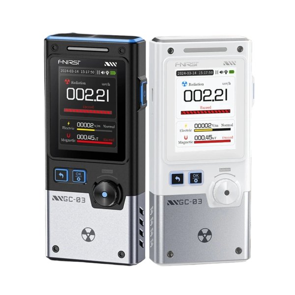 画像1: Fnirsi gc-03 電磁放射線テスター 3-in-1 磁気電界 RFパワー ガイガーカウンター 電離放射線 ポータブル 核テスター リアルタイムモニタリング - 入荷お知らせ - 入荷お知らせ S222035911 (1)
