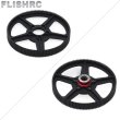 画像1: ALZRC - Devil 380 FAST 120T プラスチックメインプーリーセット D380F31 S2232507505795 (1)