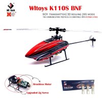 WL XK K110s RC ヘリコプター BNF 2.4G 6CH 3D 6G システム ブラシレス モーター クアッドコプター ドローン S223256803418333496