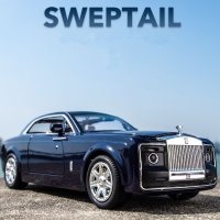 1:24 Rolls Royce Sweptail 合金 高級車 モデル ダイキャスト &  メタル コレクション シミュレーション ギフト S223256804488992757