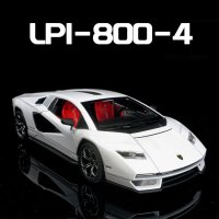 1:24 ランボス カウンタック LPI800-4 スーパーカー 合金 モデル ダイキャストサウンド スーパー レーシング リフティングテール ホットカー ホイール S223256804493638814