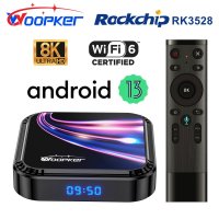 Woopker 2023 android 13 4G + 64G TV ボックス K52 Rockchip RK3528 スマート TVBox サポート 8K Wifi6 BT5.0 YouTube Google 音声アシスタント セットトップ S223256805613704514