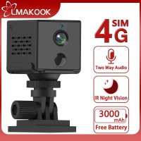 LMAKOOK 32GB 4MP 4G SIM カード ミニカメラ 内蔵 3000mAh バッテリー PIR 人体検出 WIFI セキュリティ監視 IP OKAM PRO S223256805773120179