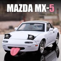 1:32 マツダ MX5 MX-5 スーパーカー 合金 ダイキャスト車模型音と光プルバックグッズ S223256806042633276