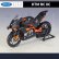 画像4: Welly 1:12 KTM RC 8C 合金 ロードレースバイク模型ダイキャスト メタルストリート スポーツクロスカントリー S223256806597314897