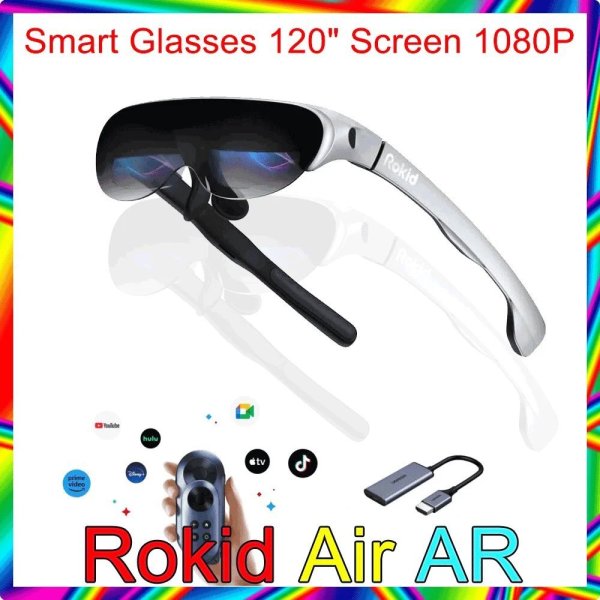 画像1: Rokid Air ARスマートグラス 120インチ 1080P OLED 折りたたみ式 S223256806983159740 (1)