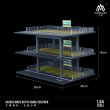 画像4: MoreArt 1:64 3階建て鉄骨スタイルガレージシーンモデルカー駐車場ディスプレイ＆コレクション＆ギフト S223256807476602946 (4)