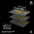 画像5: MoreArt 1:64 3階建て鉄骨スタイルガレージシーンモデルカー駐車場ディスプレイ＆コレクション＆ギフト S223256807476602946 (5)