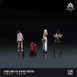 画像2: モアアート 1:64 ストリートファッション プレイアクションフィギュアドールセット ディスプレイ&コレクション&ギフト用 S223256807526890585 (2)