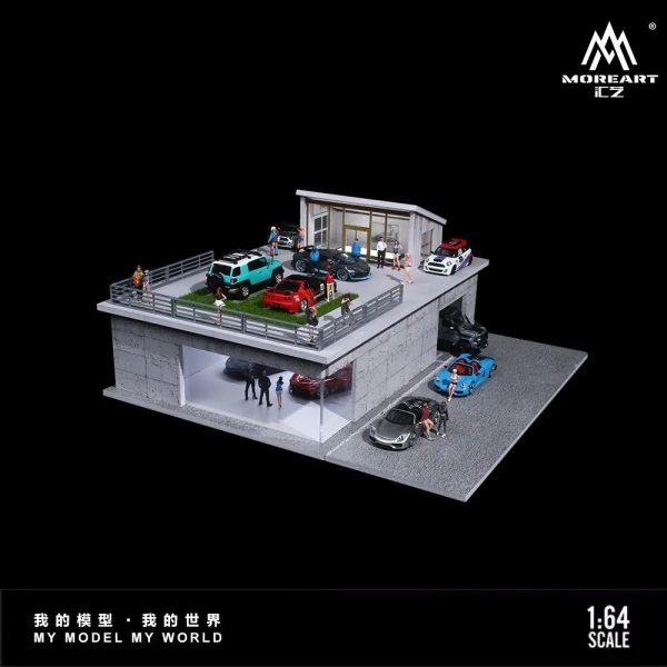 画像5: More Art 1:64 サンライトルームジオラマ ライトバージョンジオラマ ディスプレイ&コレクション&ギフト用 S223256808099322553 (5)