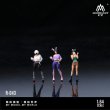 画像2: More Art 1:64 キュートで元気な女の子のフィギュアセット 樹脂製デコレーションフィギュアモデル ギフト・ディスプレイ・コレクション用 S223256808319980197 (2)