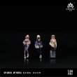画像2: モアアート 1:64 スイートクールガールフィギュアセット 樹脂製デコレーションフィギュアモデル ギフト・ディスプレイ・コレクション用 S223256808444070631 (2)
