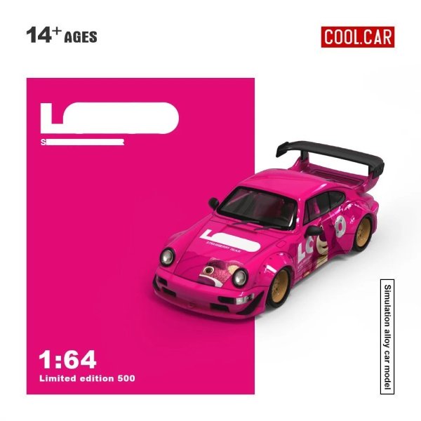 画像2: *予約注文*クールカー 1:64 964 ピンクベアペイントシミュレーション合金車モデルアクション&おもちゃフィギュアコレクション&ディスプレイ&ギフト用 S223256808968574856 (2)