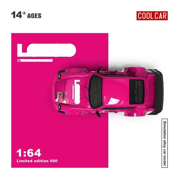 画像4: *予約注文*クールカー 1:64 964 ピンクベアペイントシミュレーション合金車モデルアクション&おもちゃフィギュアコレクション&ディスプレイ&ギフト用 S223256808968574856 (4)