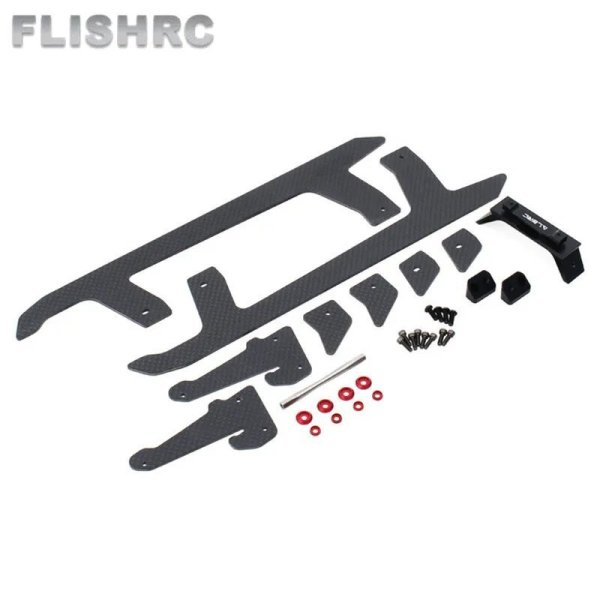 画像1: ALZRC - Devil 505 FAST カーボンファイバーランディングスキッドセット D505F40 S2232825158875 (1)