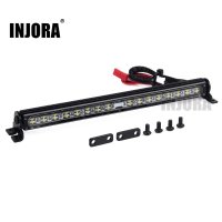 INJORA  メタル LED ルーフランプ ライトバー 1/10 RC クローラー TRX4  SCX10  90027 & II 90046 90047 用 S2232832305582