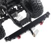 画像2: INJORA メタルリアバンパーLEDライト付き｜1:10 RCクローラーAXIAL SCX10 90046 90047アップグレードパーツ S2232876319050 (2)