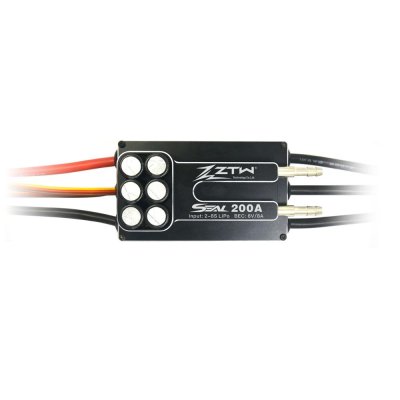 画像2: ZTW SEAL 200A SBEC 8A 8SブラシレスESC RCボートに最適なパフォーマンス S932952726208