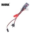 画像6: INJORA 1 個 10A ESC ブラシ付きスピードコントローラー 1/12 1/16 1/18 1/24 RC カークローラー WPL C24 B16 B24 B36 ボート S2232956289916 (6)