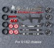 画像5: MA/AR  S1/ S2  FMシャーシアップグレードセット（1/32スケールミニ4WD車モデル用） S2032973291022 (5)