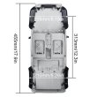 画像5: INJORA 313mmホイールベース オープンカーボディ SCX10 ジープ用 S2233036898325 (5)