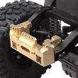 画像2: INJORA 金属フロントバンパーマウント サーボ スタンド 25T ステアリングギアウインチスプール 1/10 RC クローラー車 TRX4  S224000799951782 (2)