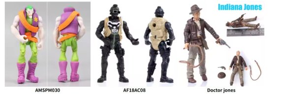 画像5: １個1/18スケール3.75インチレーサーバイク兵士ミニフィギュア玩具 S254000991802906 (5)