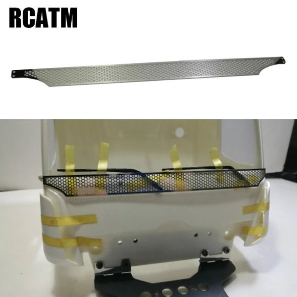 画像1: 1/14 タミヤ RC ベンツ アクトロス DIY ステンレス防爆ネット S224001333856934 (1)