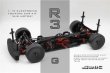 画像1: SNRC 120002 R3 G 1/10 1:10 RCカー RCモデル 標準グラスファイバーセンター電動ルームフレーム 4WD S22d1270594462 (1)