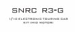 画像2: SNRC 120002 R3 G 1/10 1:10 RCカー RCモデル 標準グラスファイバーセンター電動ルームフレーム 4WD S22d1270594462 (2)