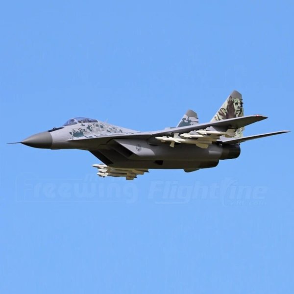 画像1: ツイン 80mm EDF ジェット飛行機 Mig29 Mig-29 支点キット ( サーボ 付き) S22d1488660717 (1)