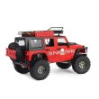 画像3: ハードプラスチック製カーシェル 313mmホイールベース ジープ ラングラー ルビコン ボディキット 1/10 RCクローラー Axial SCX10 90046 90047 RGT EX86100用 S22d1563222059 (3)
