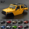 画像1: 1:10スケール コンバーチブル ハードボディキット 313mmホイールベース 1/10 RCクローラー Axial SCX10 Wrangler Rubicon TRX4 Redcat GEN8用 S22d1625607243 (1)