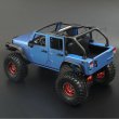画像4: 1:10スケール コンバーチブル ハードボディキット 313mmホイールベース 1/10 RCクローラー Axial SCX10 Wrangler Rubicon TRX4 Redcat GEN8用 S22d1625607243 (4)
