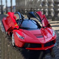 1:32 Ferraris Laferrari スポーツ 車模型 ダイキャスト メタル サウンドとライト S22d2156555942
