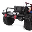 画像5: INJORA  メタルフロントリアバンパー LED ライト付き 1/10 RC クローラー アキシャル  SCX10  & II 90046 90047 アップグレード パーツ S22d2333818476 (5)