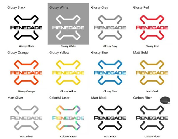 画像5: 車用燃料タンクキャップステッカー JEEP Renegade SPORT LATITUDE UPLAND TRAILHAWK JEEPSTER ISLANDER 自動車アクセサリー ビニールフィルム デカール S25d2400549672 (5)