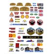 画像3: RCカー ロゴラベル ステッカー1/10 クローラー アキシャル  SCX10 IIIラングラージープ90046トラクサス TRX4 ディフェンダーTRX6 G63 D100 D90 S20d2518370548 (3)