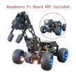 画像1: Adeept PiCar Pro 2in1 ロボットカー 4WD AI学習 S22d2610457149 (1)