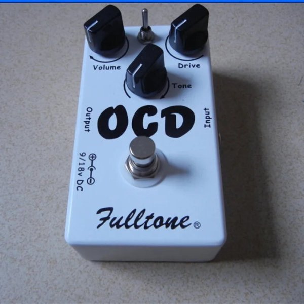 画像1: ペダルギタークローンFulltone OCDギターペダルオーバードライブObsessive Compulsive Drive（OCD）ペダル素晴らしいトーンのギターペダル S22d2622767070 (1)