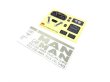 画像2: 1/14 タミヤ RC MAN TGX TGS ティッパー ダッシュボード ステッカー S22d2964398006 (2)