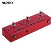 画像2: MOSKY RC5 ギターエフェクター 6種類内蔵 リバーブ コーラス ディストーション等 コンパクト設計 S22d3024997117 (2)