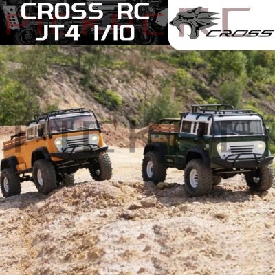 画像1: CROSS RC JT4 1/10 電動 4WD クローラー クライミングシミュレーション オフロード トラック シフトデフ ロック機能 S22d3229122930