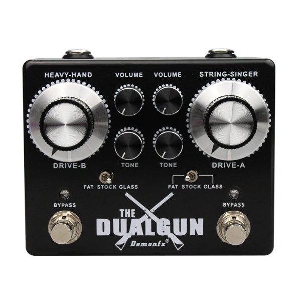 画像1: [DUALGUN] Demonfx Jan Ray系 オーバードライブペダル 高品質 ギター エフェクター S22d3329425120_1 (1)
