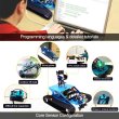 画像4: With-Pi-4B-8G : Yahboom AI Vision G1Tank Raspberry Piカーキット オープンソースロボット WiFiビデオカメラ付き RPi 4B 3B+ 教育プログラミング用 S22d3430151391 (4)